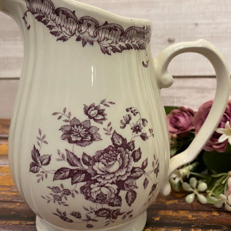 Ceramic Jug Lilac color Art Design