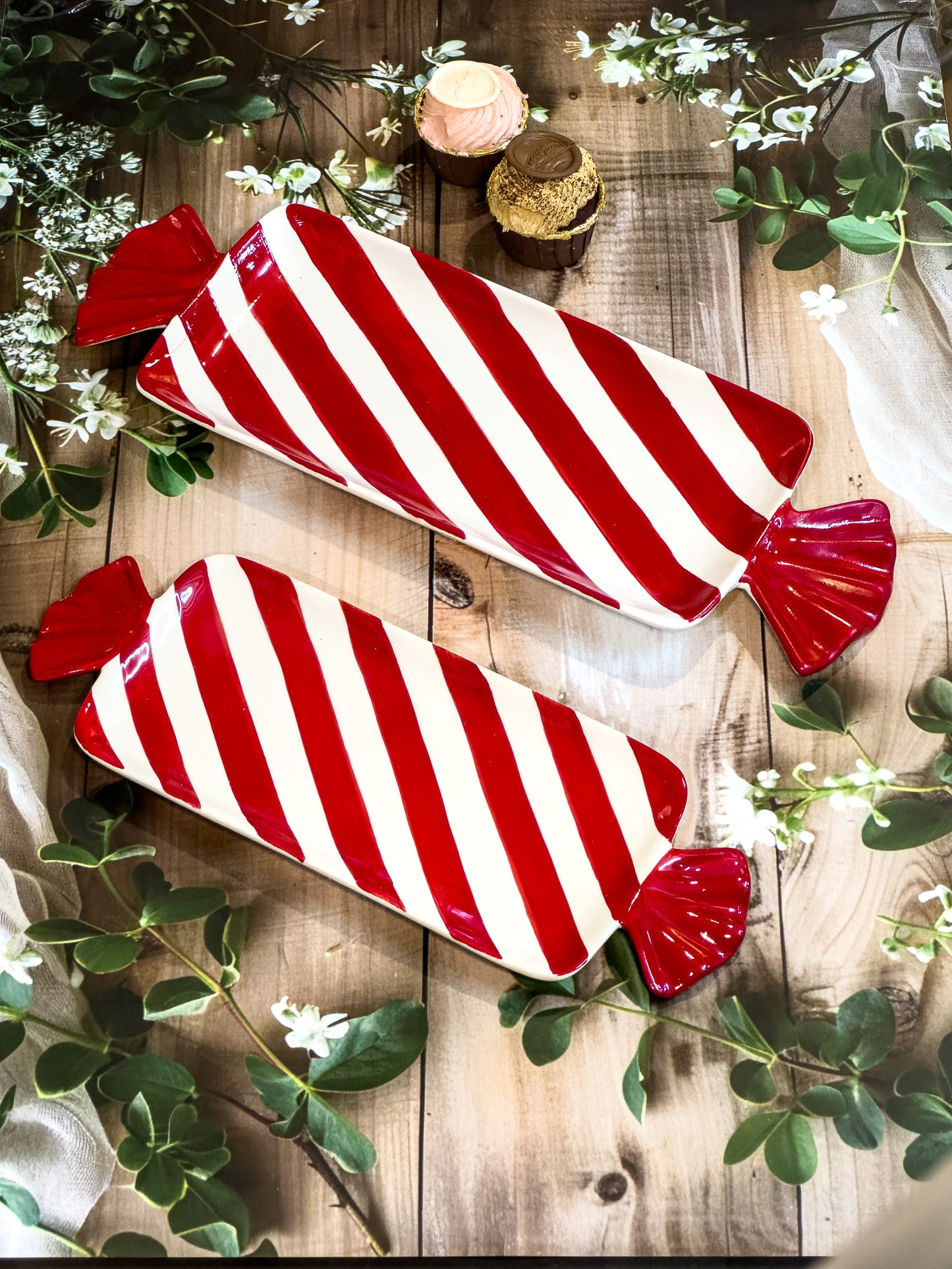 Toffee Platter (14'' length, 5'' width, Ceramic Tableware)