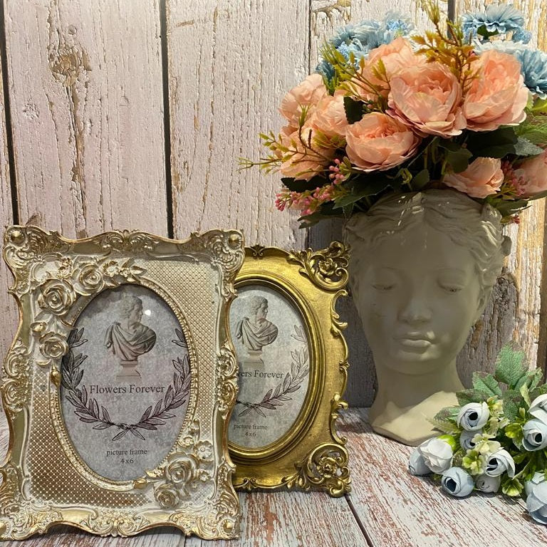 Silver Color Resin Photo Frame