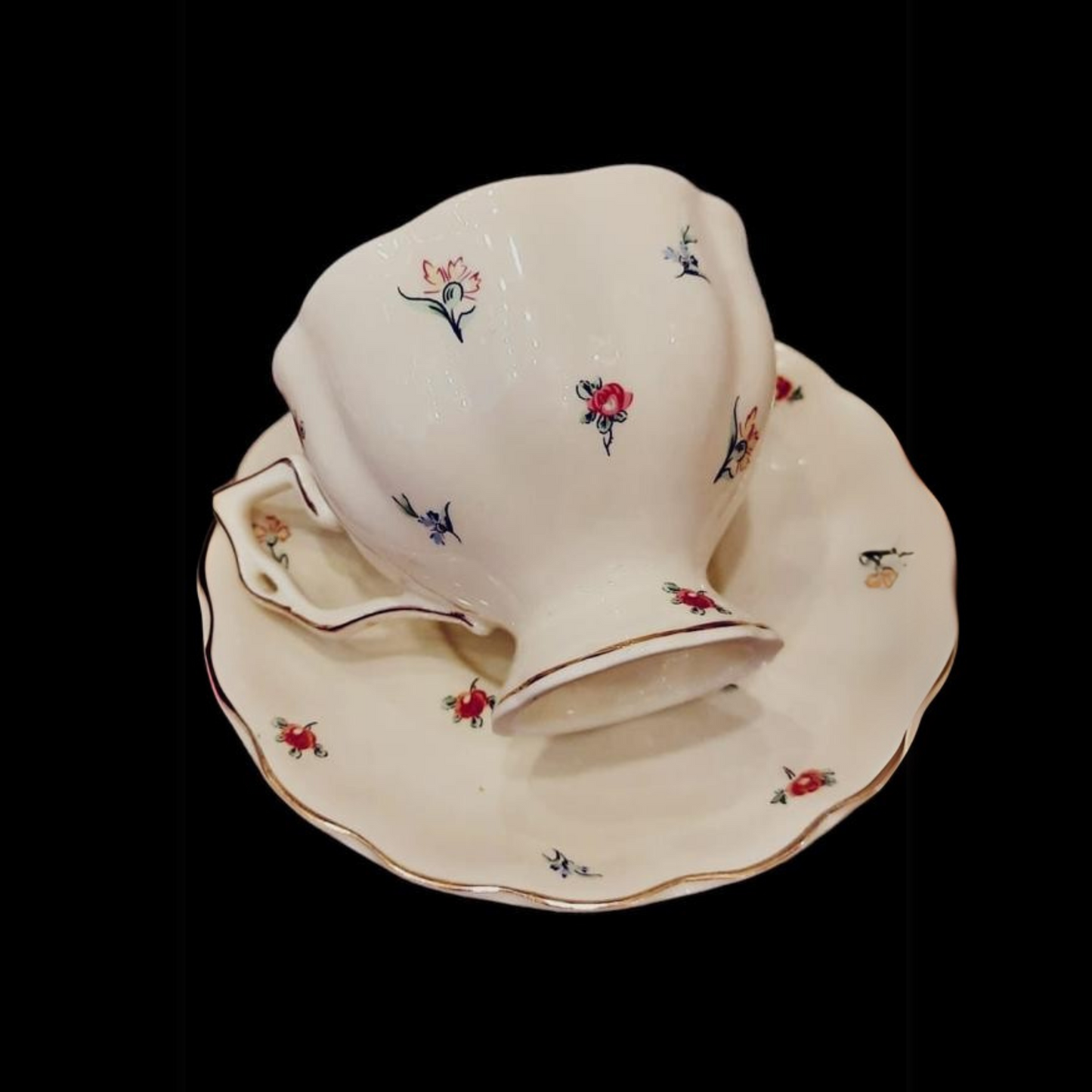 Porcelain Cups and Saucers