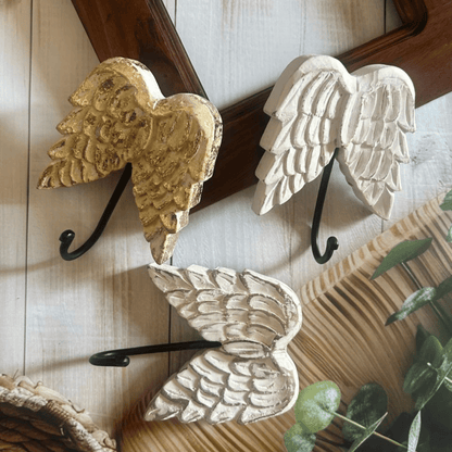 Angel wing all hook hand made & hand painted