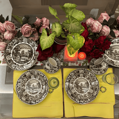 Brown Ceramic Quarter Plate