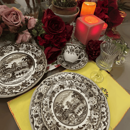 Brown Ceramic Quarter Plate