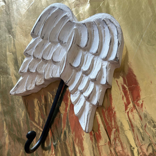 Angel wing all hook hand made & hand painted