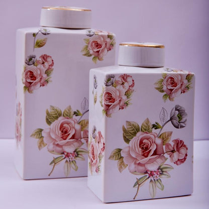 Ceramic Jar Set of Two