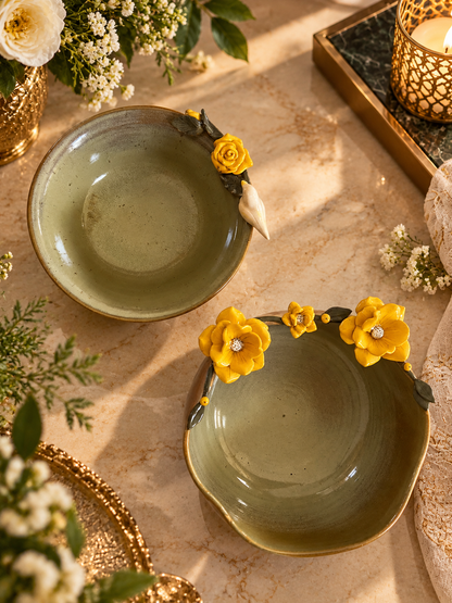 Handmade Ceramic Nut & Dessert Bowl