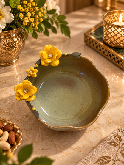 Handmade Ceramic Serving & Salad Bowl