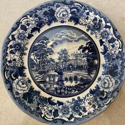Belmont Dark Blue Charger Platter (vase)