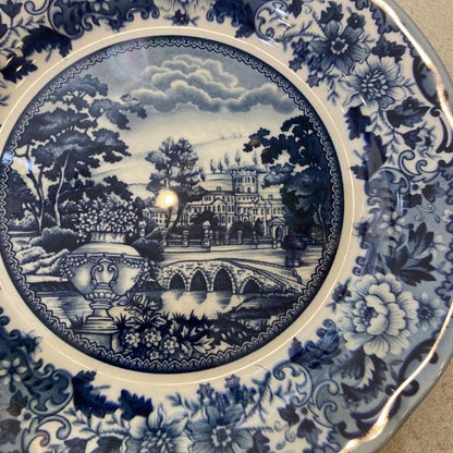 Belmont Dark Blue Charger Platter (vase)