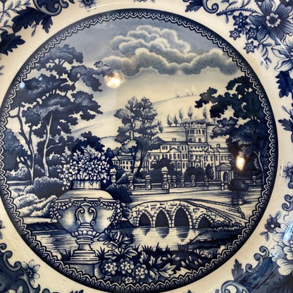 Belmont Dark Blue Quarter Plate.(vase)