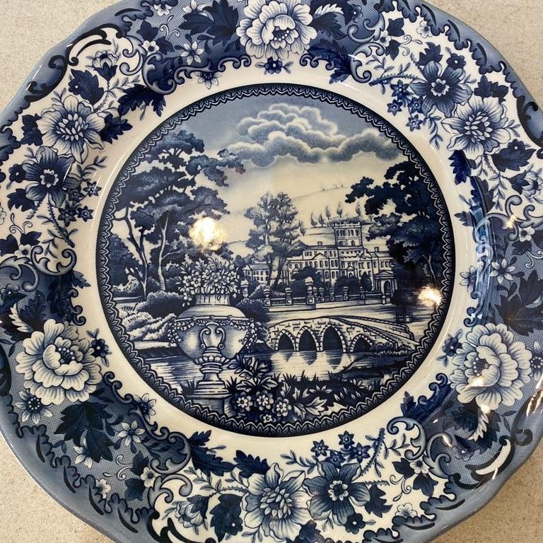 Belmont Dark Blue Charger Platter (vase)