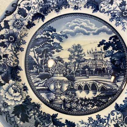 Belmont Dark Blue Charger Platter (vase)