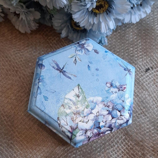 Wooden Handmade Hexagon Box - Home Decor Small Box