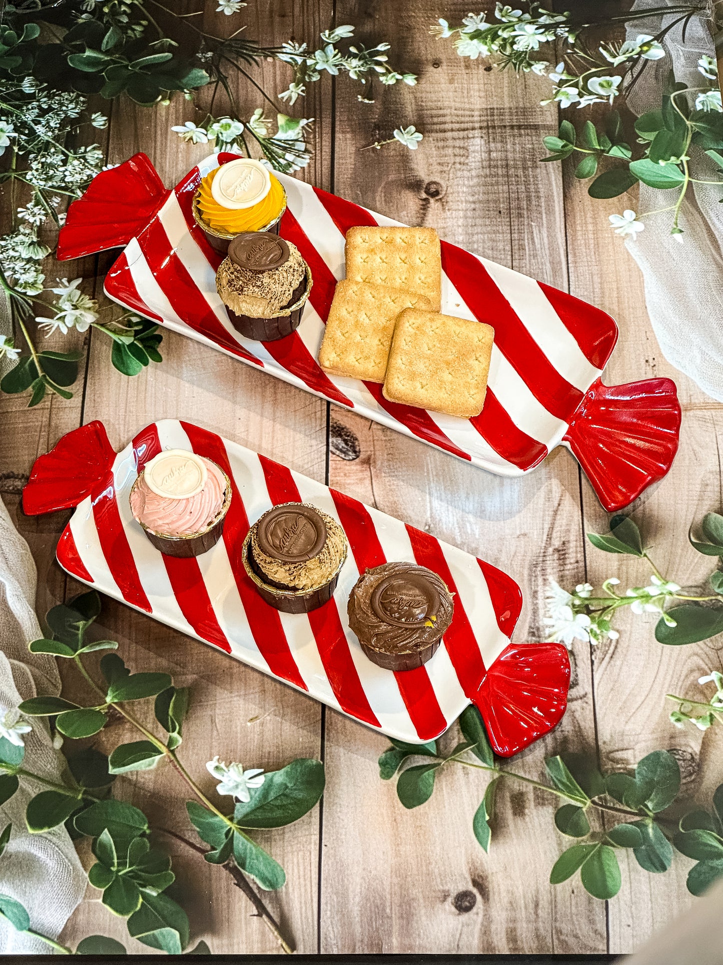 Ceramic Toffee Platter {17'' length , 6'' width, Ceramic Decor Items)