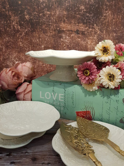 Porcelain Embossed Platter