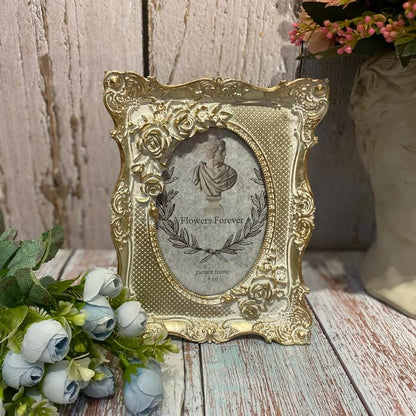 Silver Color Resin Photo Frame
