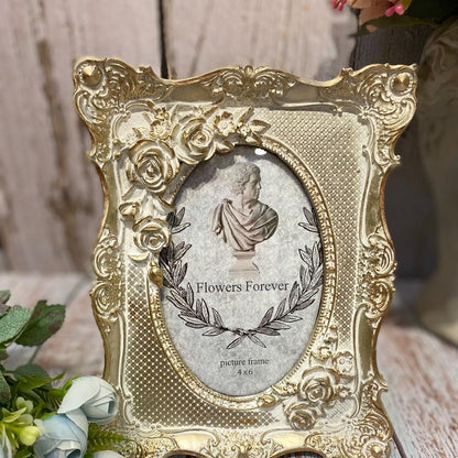 Silver Color Resin Photo Frame