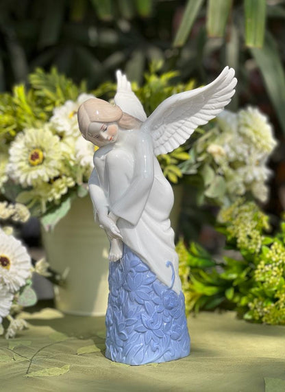 Ceramic Winged Fairy Height 10 inches