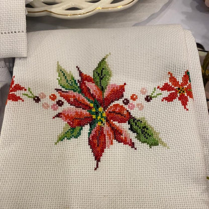 Hand Embroidery Floral Designs Hand Towels