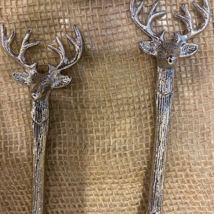 Silver Brass Cake Knife & Pastry Server Set