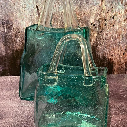 Glass Flower Vase Size 12*8 inches