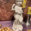 Sitting With Bird Winged Cupid Table Decor2