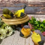 Resin Colorful Birds