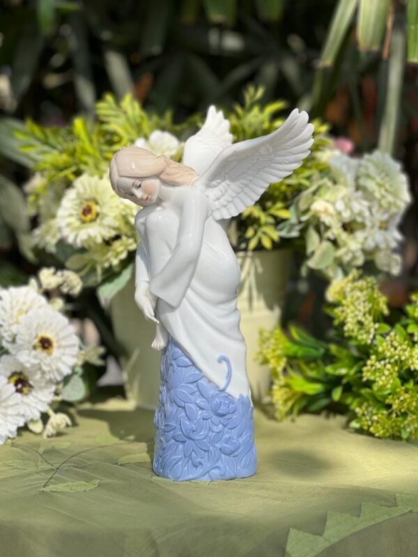 Ceramic Winged Fairy Height 10 Inches
