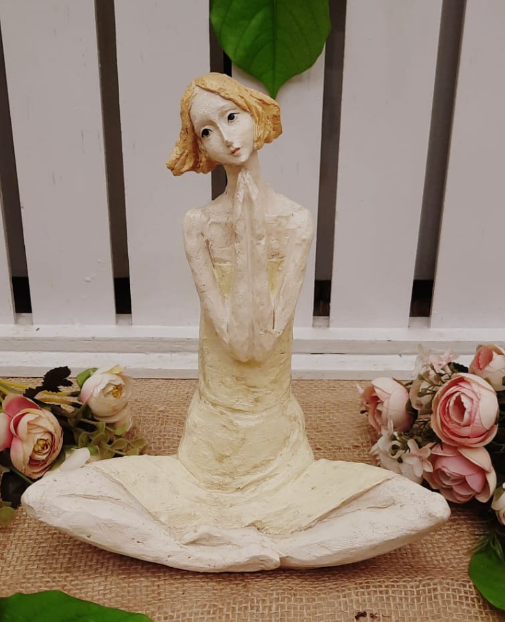 Lovely Resin Doll - Home Decoration